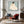 Framed Artwork - Woman Empowerment Contemplation - White Dress 1 - Blue