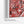 Large Bright Red Black Framed Jackson Pollock Style Canvas Art