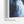 Blue White Abstract Framed Wall Art Print Panoramic - Mirage
