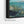Tall Teal Blue Framed Beach Landscape on Canvas - Serenity