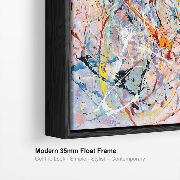 Brighten Your Living Room - Abstract Colourful Lounge Wall Art