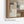 Soft Brown Cream Framed Canvas Picture - Warm Harmony Contrast