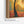 Wide Gustav Klimt inspired Framed Canvas Picture - Orange Teal