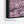 Tall Mauve Abstract Canvas - Upright Jackson Pollock Style Art
