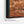 Tall Framed Vertical Wall Art Canvas - Rust - Upright Abstract