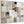 Hallway Framed Canvas Neutral Blush Brown Entrance Way Artwork