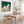 Large Emerald Green Clouds Framed Wall Art Canvas