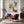 Sitting Room Framed Artwork on Canvas Beige Earth Blend