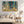 Large Blue Cream Gustav Klimt inspired Living Room Canvas Art