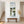 Tall Olive Green White Framed Vertical Wall Art - Quiet Loch