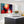 Extra Large Multi-Coloured Unique Framed Wall Art Colourful Illusion