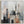 Large Modern Islamic Wall Art - Abstract Mosque Neutral Grey