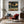 Square Green Gustav Klimt inspired Framed Canvas - Poppy Forest