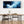 Blue White Abstract Framed Wall Art Print Panoramic - Mirage