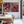 Pair XL Burgundy Framed Wall Art Abstract Expression Set 2