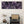 Wide Deep Purple Aubergine Framed Canvas Jackson Pollock Style
