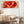 Wide Red Gold Cream Floral Bedroom Framed Canvas for Over bed