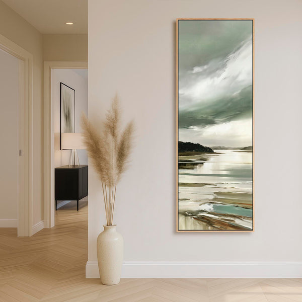 Tall Vertical Wall Art Framed - Upright Irish Mayo Landscape