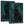Guardians - Black Green Panthers - Framed Pair Canvases - Set 2