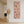 Tall Framed Hallway Wall Art Blush Peach Pink Canvas for Hall