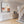 Hallway Wall Art for Entrance Way - Orange Grey Abstract Artwork