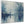 Heron Bird Misty Lake Framed Canvas Wall Art Print - Blue Grey