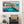 Coastal Cornish Seaside Framed Wall Art on Canvas Blue