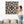 Living Room Framed Moroccan Canvas Art - Black Cream - Cordoba