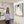 Framed Artwork - Woman Empowerment Contemplation - White Dress 1 - Blue