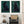 Guardians - Black Green Panthers - Framed Pair Canvases - Set 2