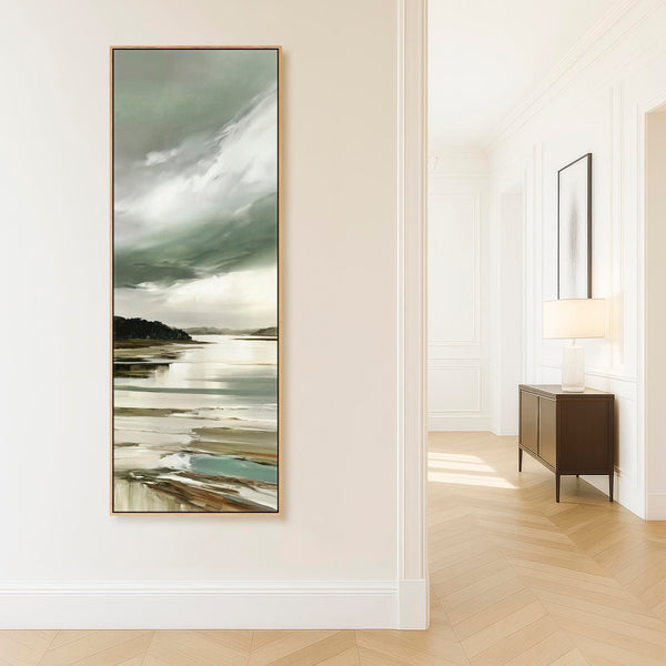 Tall Vertical Wall Art Framed - Upright Irish Mayo Landscape