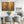 Gustav Klimt inspired Colourful Kitchen Framed Canvas Wall Art