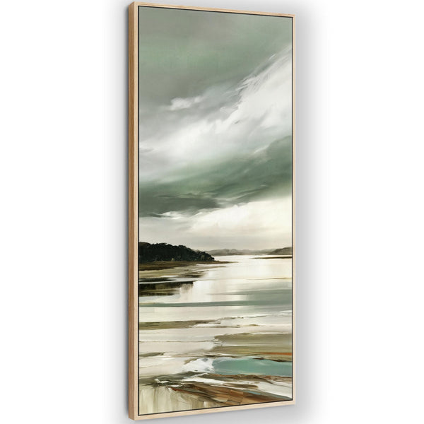 Tall Vertical Wall Art Framed - Upright Irish Mayo Landscape