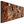 Abstract Canvas Wall Art Framed Jackson Pollock Style - Rust