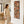 Hallway Framed Canvas Picture - Beige Rust Entrance Way Art