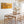 Wide Yellow Abstract Gustav Klimt inspired Kitchen Canvas Art