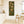 Tall Hallway Framed Canvas - Green Cream Upright Art for Hall