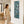 Tall Teal Hallway Framed Canvas Picture for Entrance Hall
