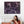 Large Framed Canvas Art XL - Dark Purple Jackson Pollock Style