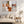 Rust Orange Grey Stone Framed Artwork on Canvas Earth Harmony