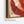 Large Red Gold Cream Floral Gustav Klimt inspired Framed Canvas