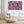 Large Mauve Purple Cream Framed Canvas - Jackson Pollock Style