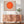 Rust Orange Moon Japandi Framed Canvas - Frame Included