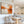 Orange Rust Abstract Framed Artwork - Smouldering Horizon