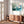 Large Framed Living Room Canvas Art - Lillies Soft Pink Green