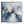 Blue White Abstract Framed Canvas XL - Skyfall