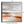 Abstract Landscape - Rust Shores Framed Orange Grey Square Wall Art