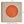 Japandi Rust Orange Moon - Canvas Picture - Frame Included