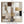 Living Room Canvas Picture - Framed Lounge Art Coffee & Cream