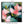 Large Abstract Floral Canvas Wall Art Framed - Pink Green